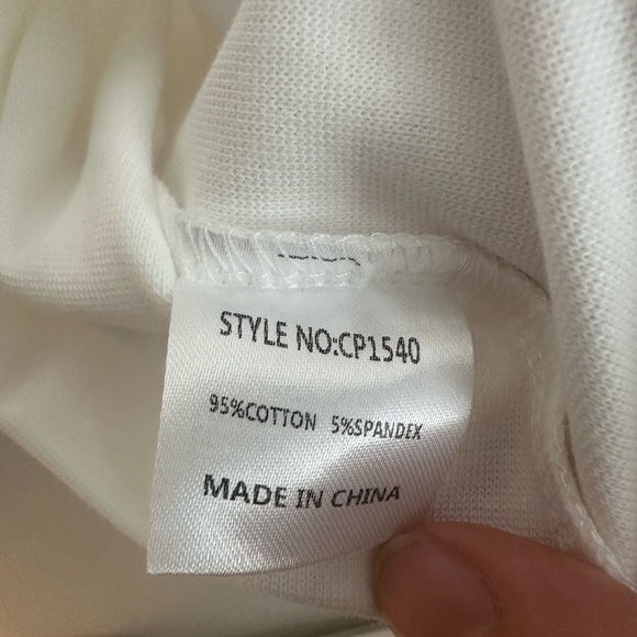 La’ Ros White Vintage Short Sleeve Tee - Picture 7 of 7